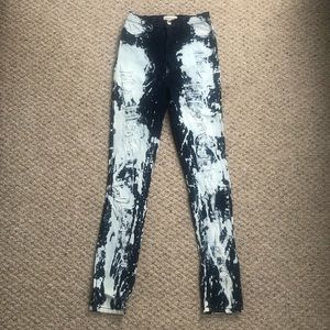 NBW Aphrodite High Waisted Distressed Skinny Jean